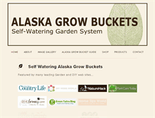 Tablet Screenshot of alaskagrowbuckets.com